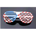 Shutter Shadow Flag Sunglasses